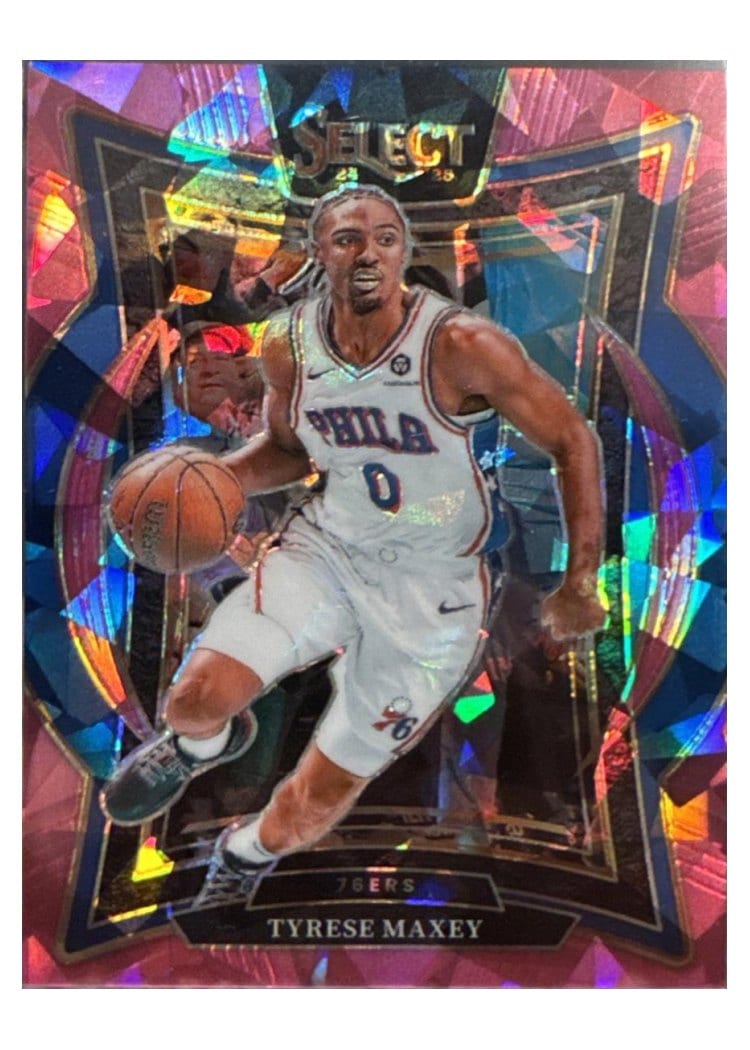 2024-25 Panini Select Base Set Tyrese Maxey #20 card