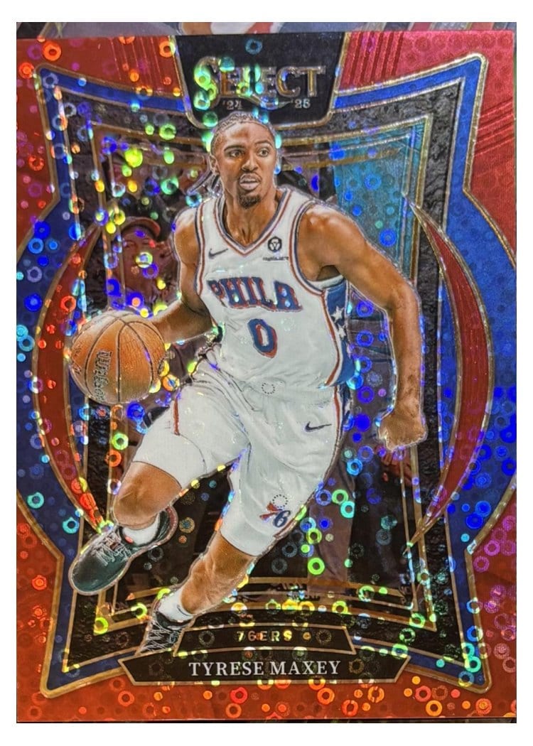 2024-25 Panini Select Base Set Tyrese Maxey #20 card