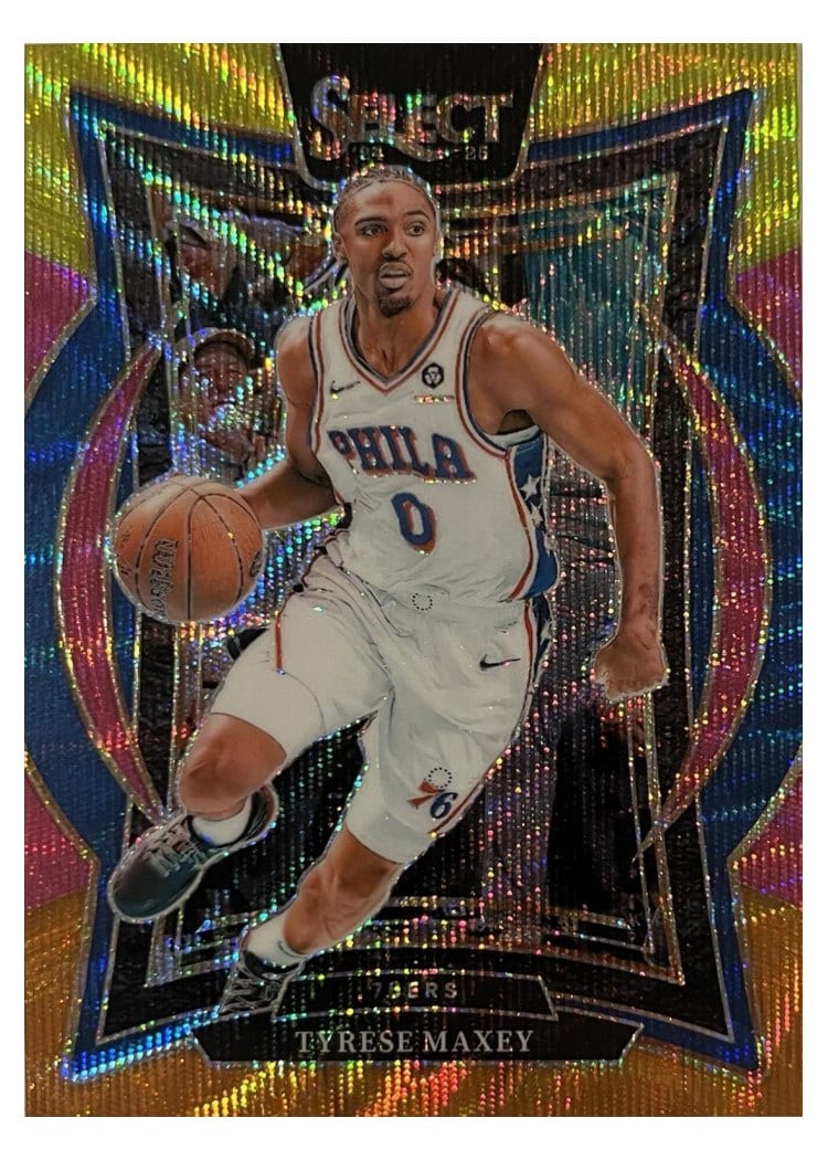 2024-25 Panini Select Base Set Tyrese Maxey #20 card