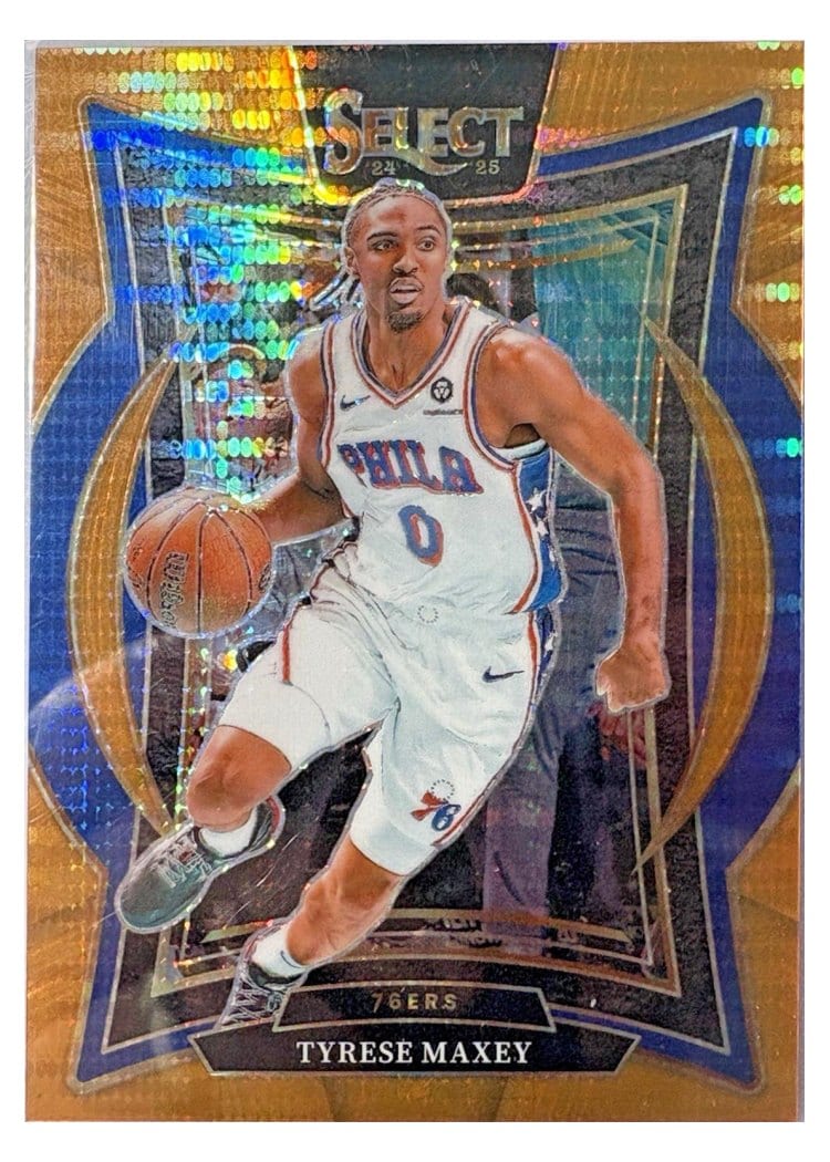 2024-25 Panini Select Base Set Tyrese Maxey #20 card