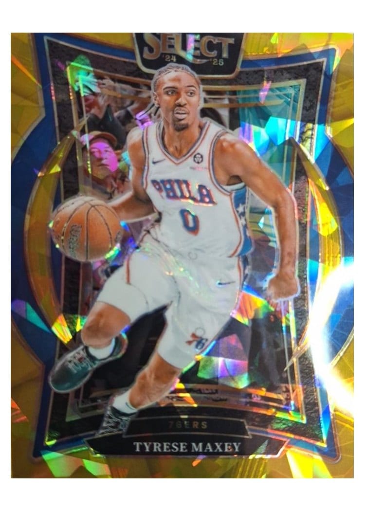 2024-25 Panini Select Base Set Tyrese Maxey #20 card