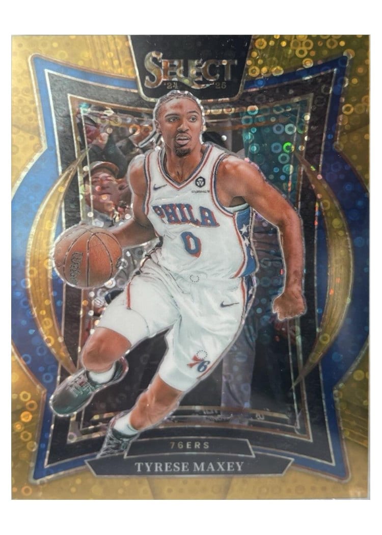 2024-25 Panini Select Base Set Tyrese Maxey #20 card