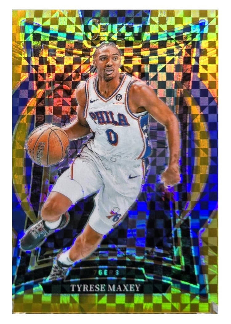 2024-25 Panini Select Base Set Tyrese Maxey #20 card