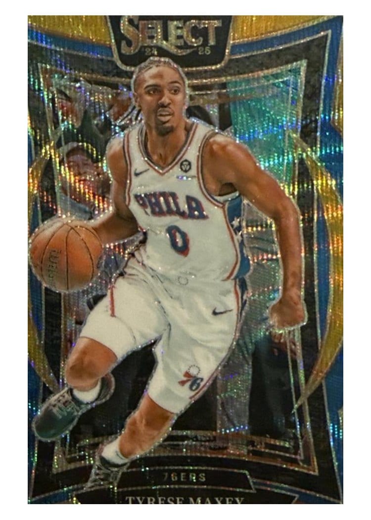 2024-25 Panini Select Base Set Tyrese Maxey #20 card