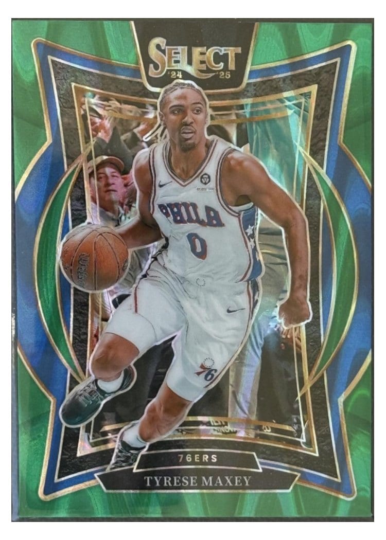 2024-25 Panini Select Base Set Tyrese Maxey #20 card