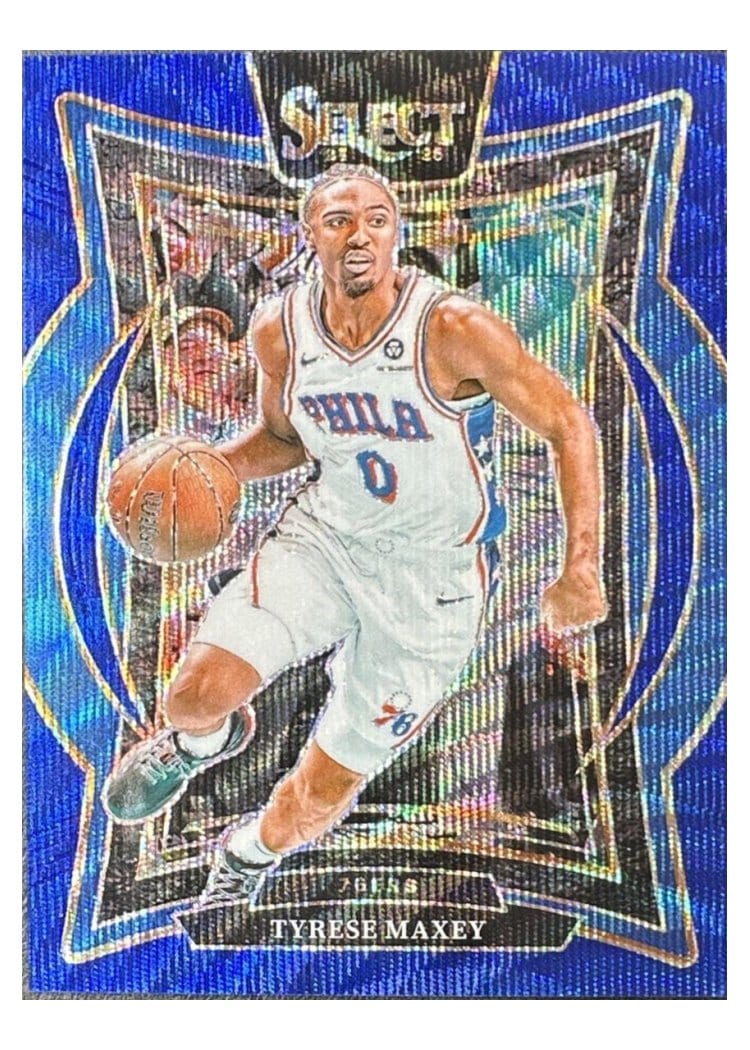 2024-25 Panini Select Base Set Tyrese Maxey #20 card