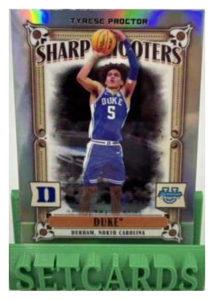 2023-24 Bowman University Chrome Sharp Shooters Tyrese Proctor #SS-14 card