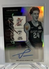 2025-26 Topps Signature Class Shadow Scripts Tyrese Proctor #SS-TP card