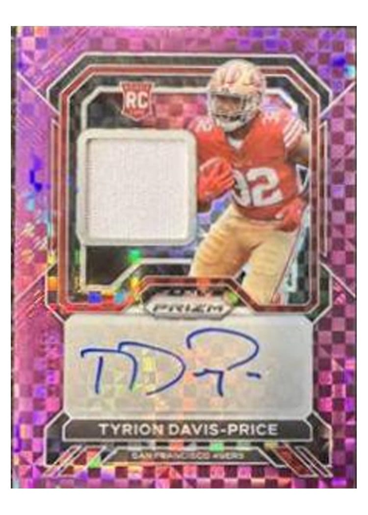 2022 Panini Prizm Tyrion Davis Price #320 card