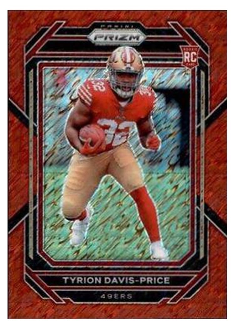 2022 Panini Prizm Tyrion Davis Price #320 card
