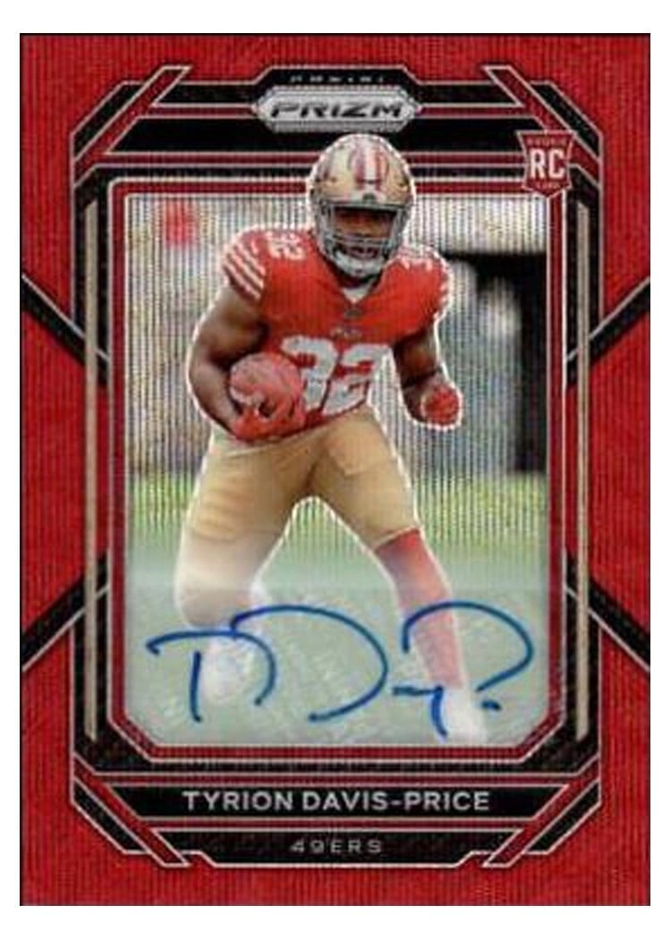 2022 Panini Prizm Tyrion Davis Price #320 card