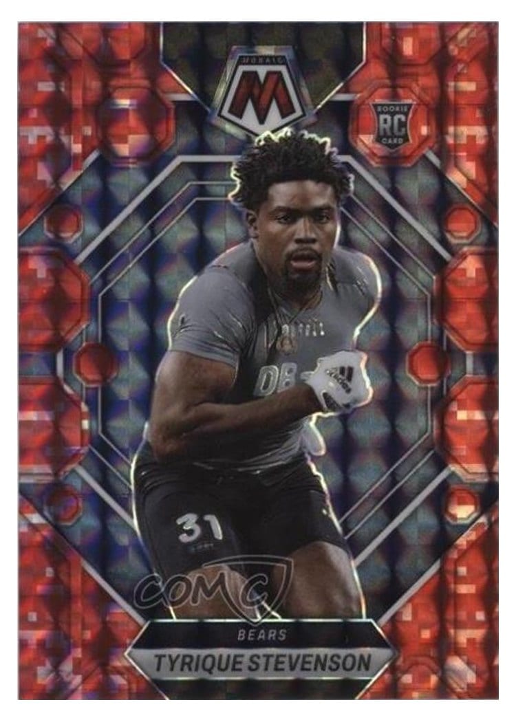 2023 Panini Mosaic Base Set Tyrique Stevenson #373 card