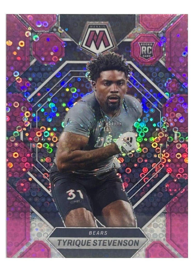 2023 Panini Mosaic Base Set Tyrique Stevenson #373 card