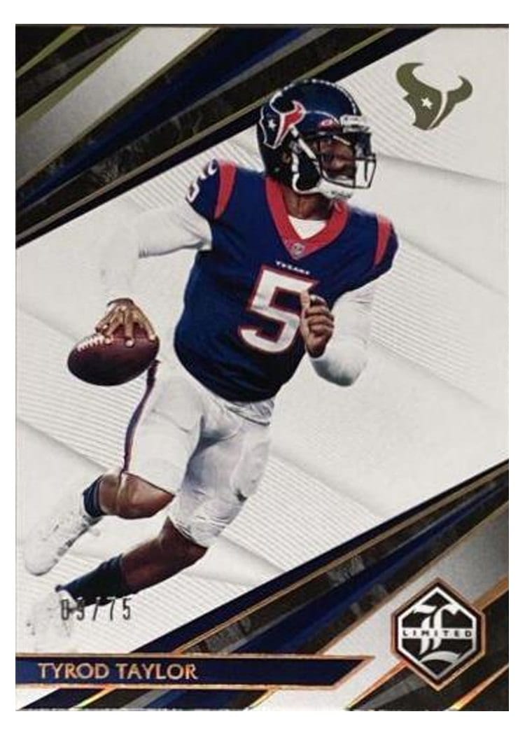 2021 Panini Limited Base Set Tyrod Taylor #20 card