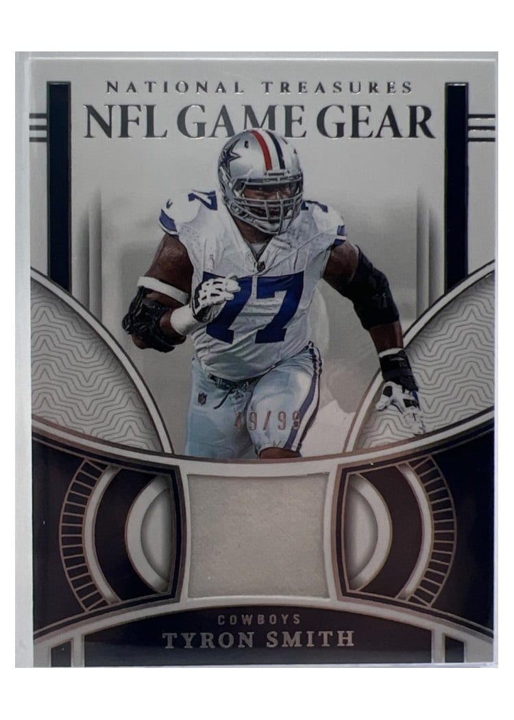 2023 Panini National Treasures NFL Game Gear Tyron Smith #NGG-TSH card