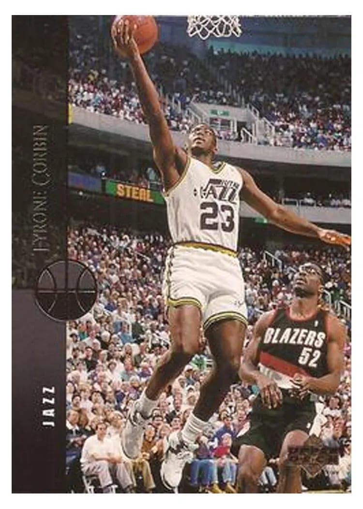1994 Upper Deck Tyrone Corbin #76 card