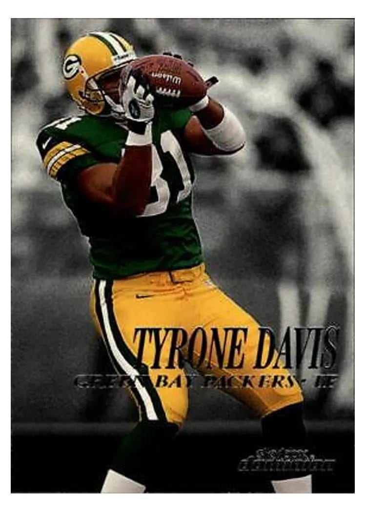 1999 Skybox Dominion Tyrone Davis #126 card
