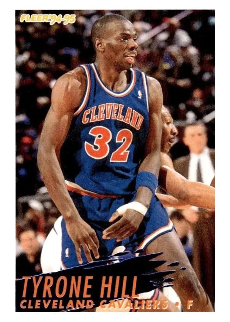 1994 Fleer Tyrone Hill #40 card