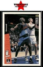 1996-97 Collector's Choice Base Set Tyrone Hill #32 card