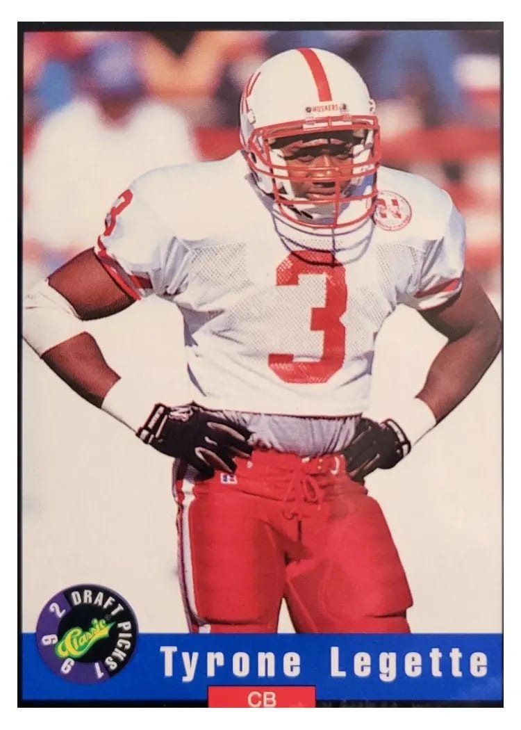 1992 Classic Draft Picks Tyrone Legette #85 card