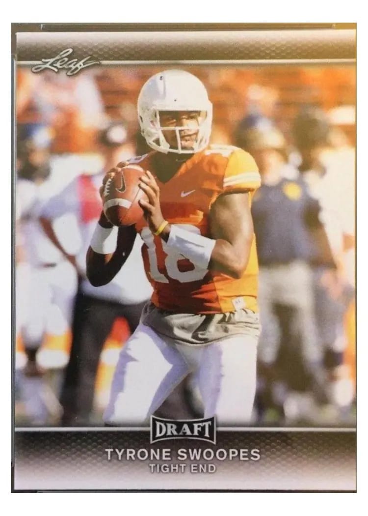 2017 Leaf Draft Tyrone Swoopes #69 card