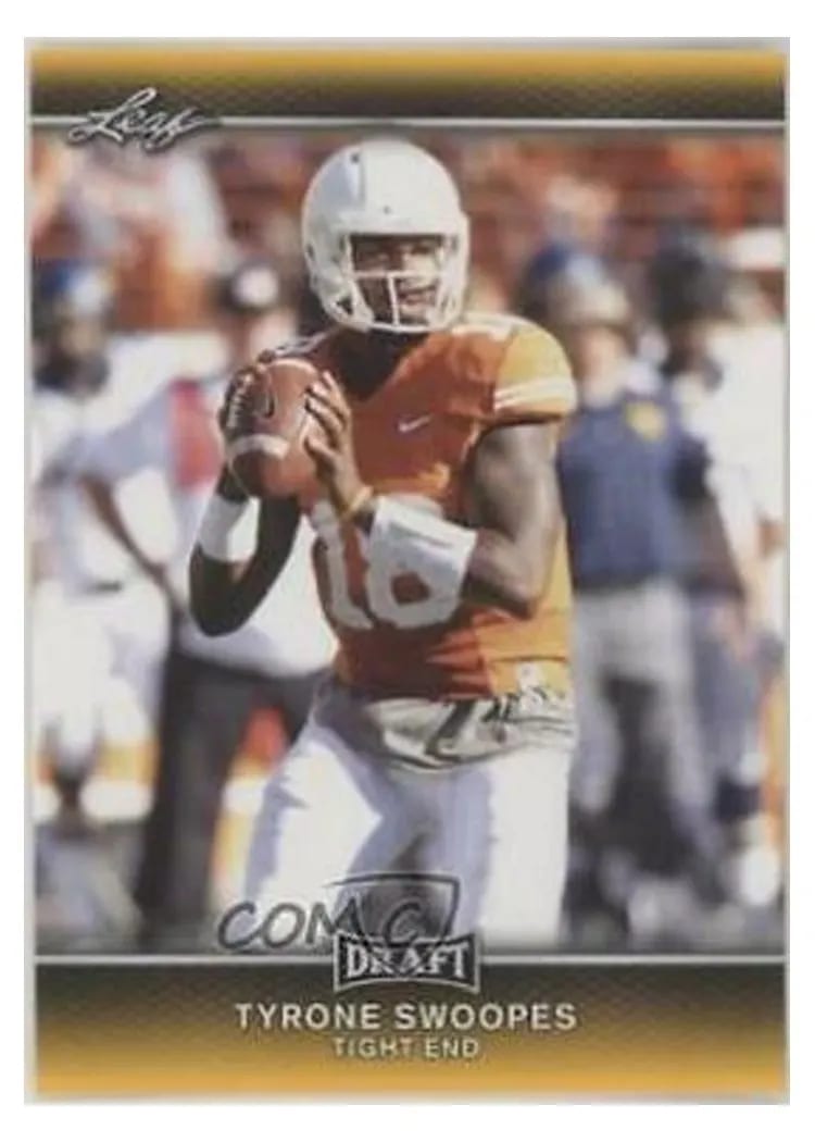 2017 Leaf Draft Tyrone Swoopes #69 card