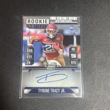 2024 Panini Contenders Optic Rookie Ticket Autographs Tyrone Tracy Jr. #166 card