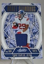 2025 Panini Absolute Draft Diamonds Jersey Tyrone Tracy Jr. #DDJ-TTR card