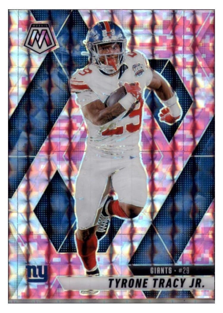 2025 Panini Mosaic Base Set Tyrone Tracy Jr. #164 card