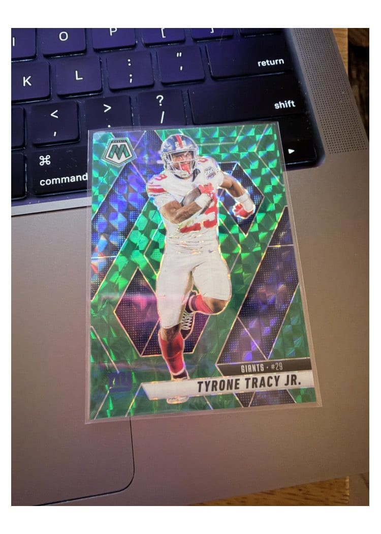2025 Panini Mosaic Base Set Tyrone Tracy Jr. #164 card