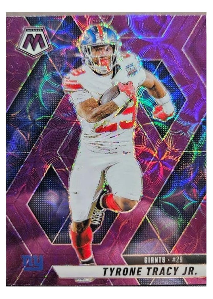 2025 Panini Mosaic Base Set Tyrone Tracy Jr. #164 card