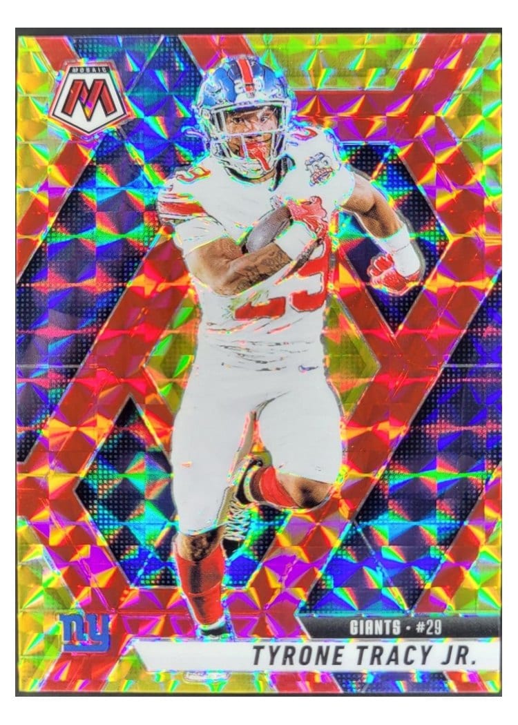 2025 Panini Mosaic Base Set Tyrone Tracy Jr. #164 card