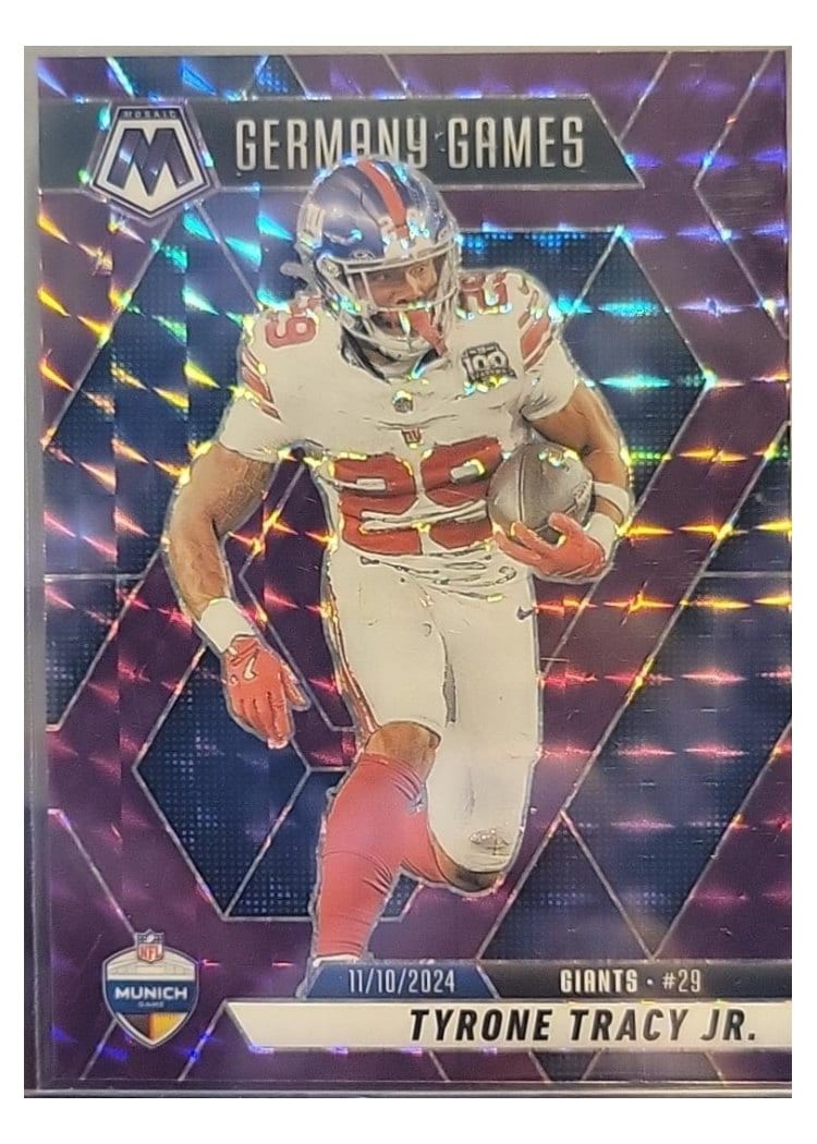 2025 Panini Mosaic Base Set Tyrone Tracy Jr. #164 card