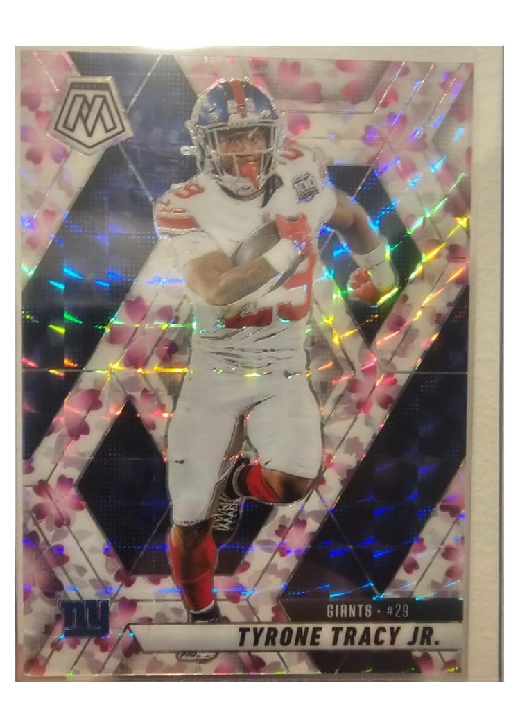 2025 Panini Mosaic Base Set Tyrone Tracy Jr. Choice Cherry Blossom #164 card