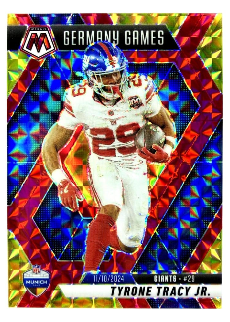 2025 Panini Mosaic Base Set Tyrone Tracy Jr. #259 card