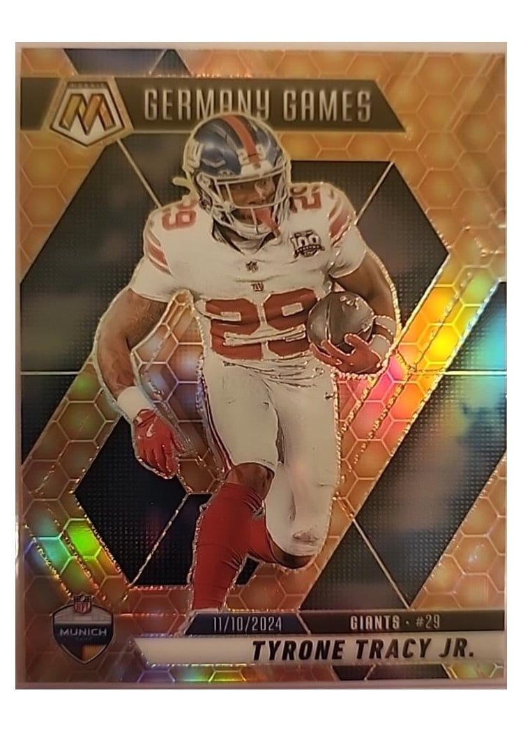 2025 Panini Mosaic Base Set Tyrone Tracy Jr. #259 card