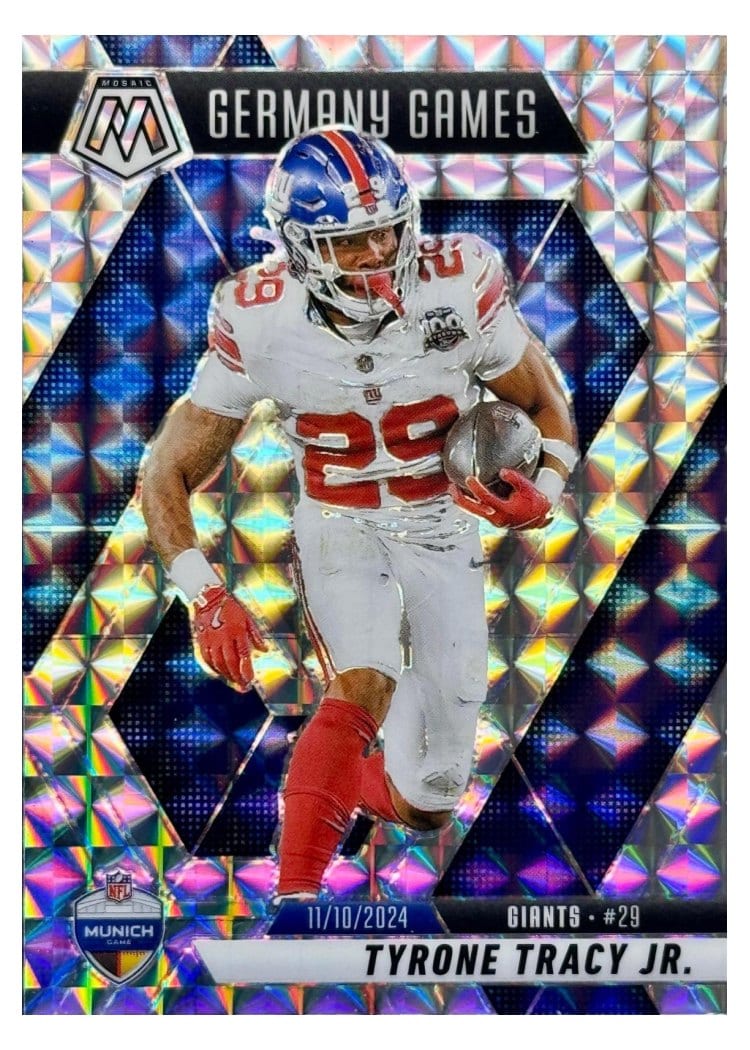 2025 Panini Mosaic Base Set Tyrone Tracy Jr. #259 card