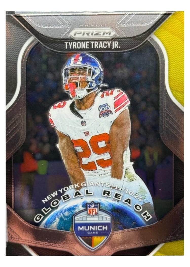 2025 Panini Prizm Global Reach Tyrone Tracy Jr. #10 card