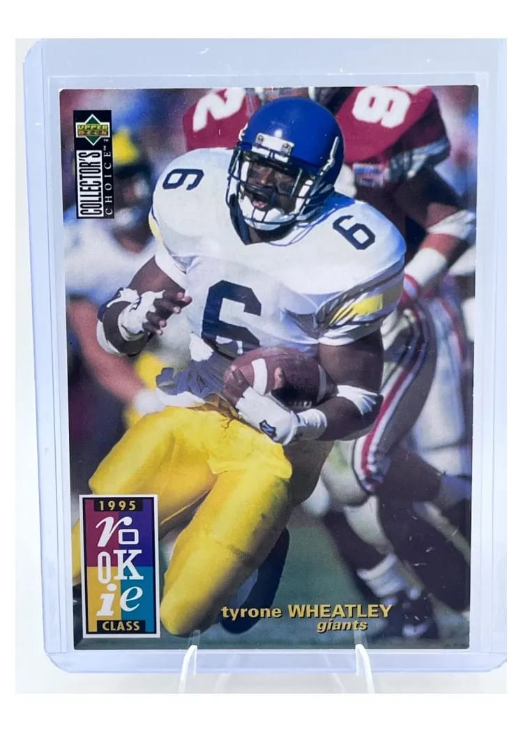 1995 Collector's Choice Tyrone Wheatley #14 card