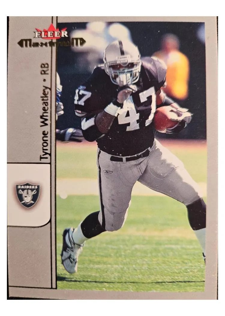 2002 Fleer Maximum Tyrone Wheatley #5 card