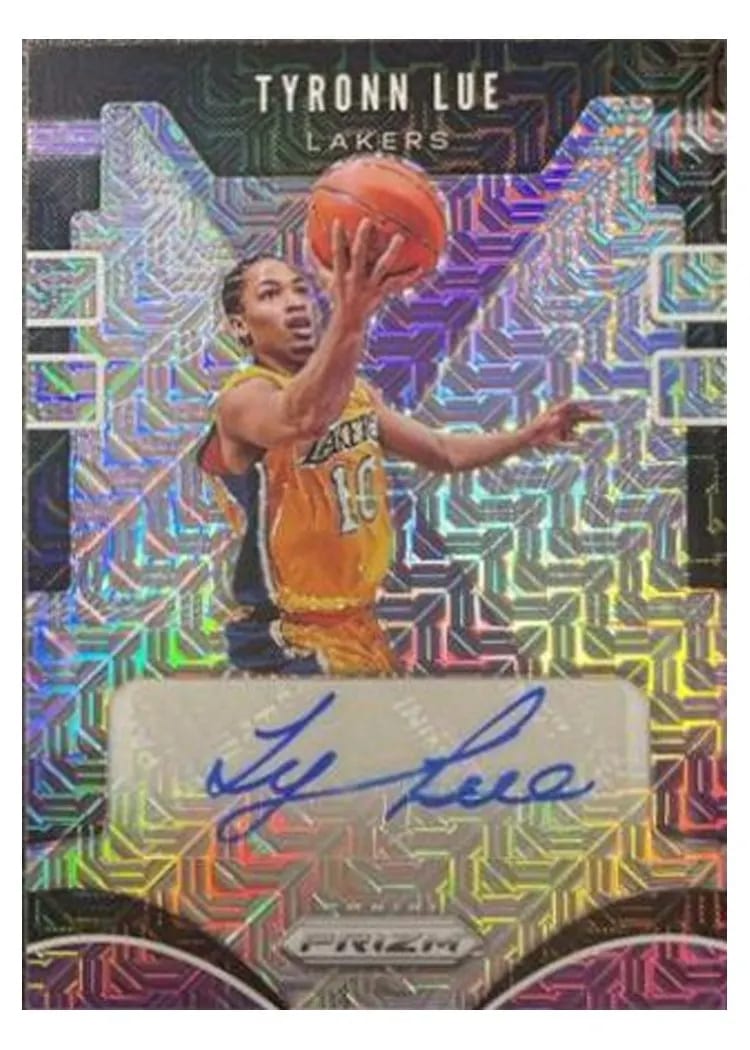 2019 Panini Prizm Signatures Tyronn Lue #TRL card
