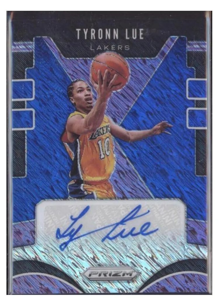 2019 Panini Prizm Signatures Tyronn Lue #TRL card