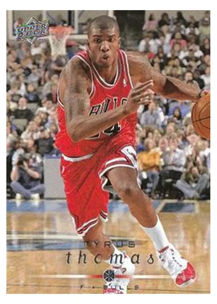 2008 Upper Deck Tyrus Thomas #27 card