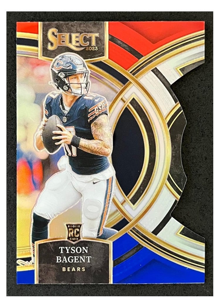 2023 Panini Select Base Set Tyson Bagent #123 card