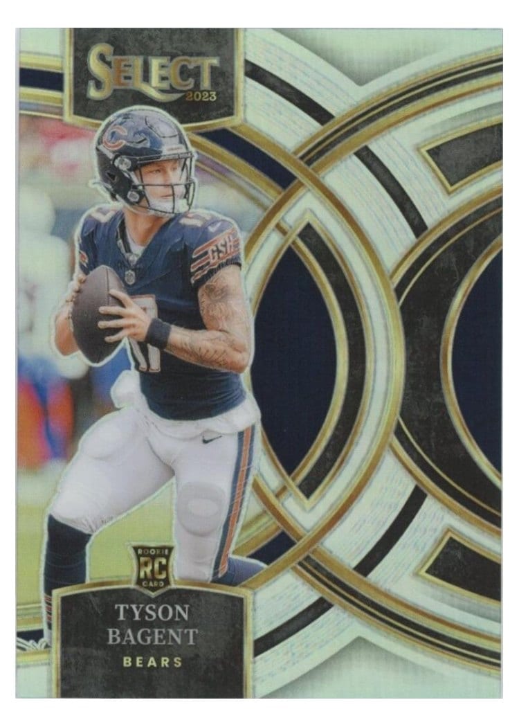2023 Panini Select Base Set Tyson Bagent #123 card