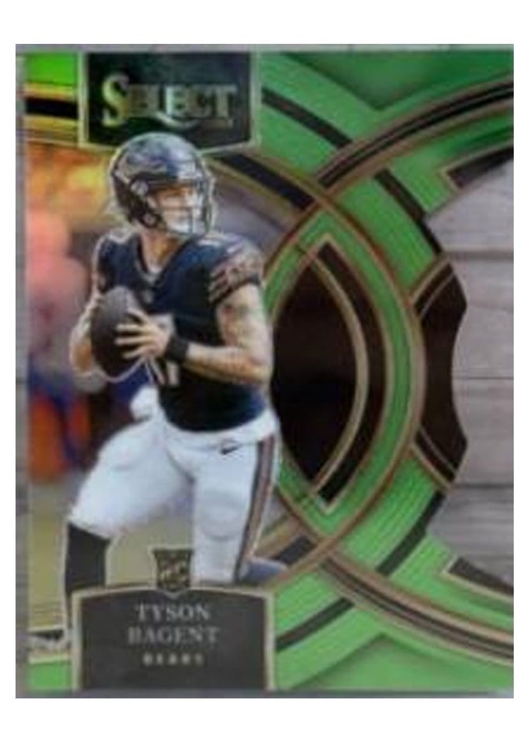 2023 Panini Select Base Set Tyson Bagent #123 card