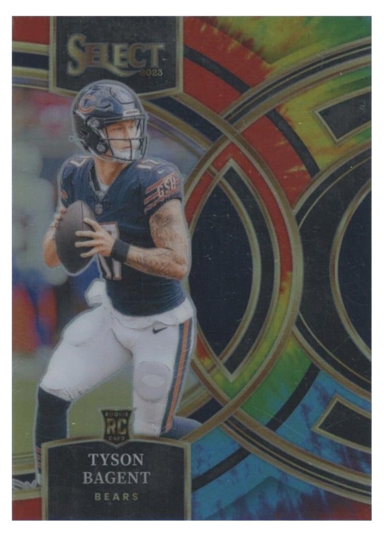 2023 Panini Select Base Set Tyson Bagent #123 card