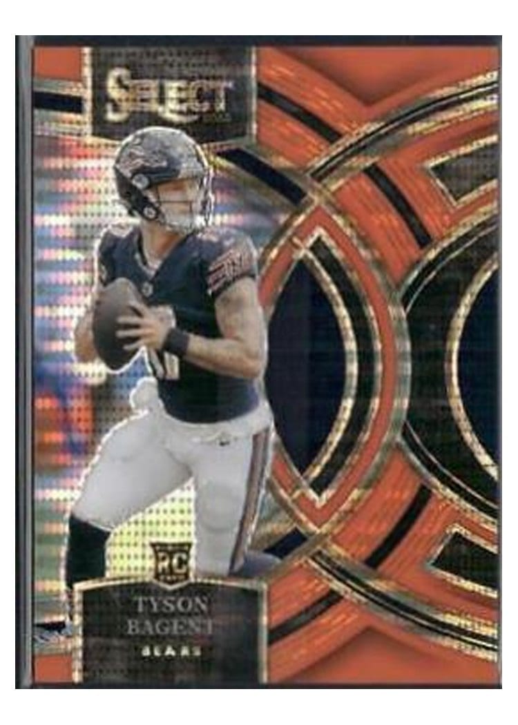 2023 Panini Select Base Set Tyson Bagent #123 card