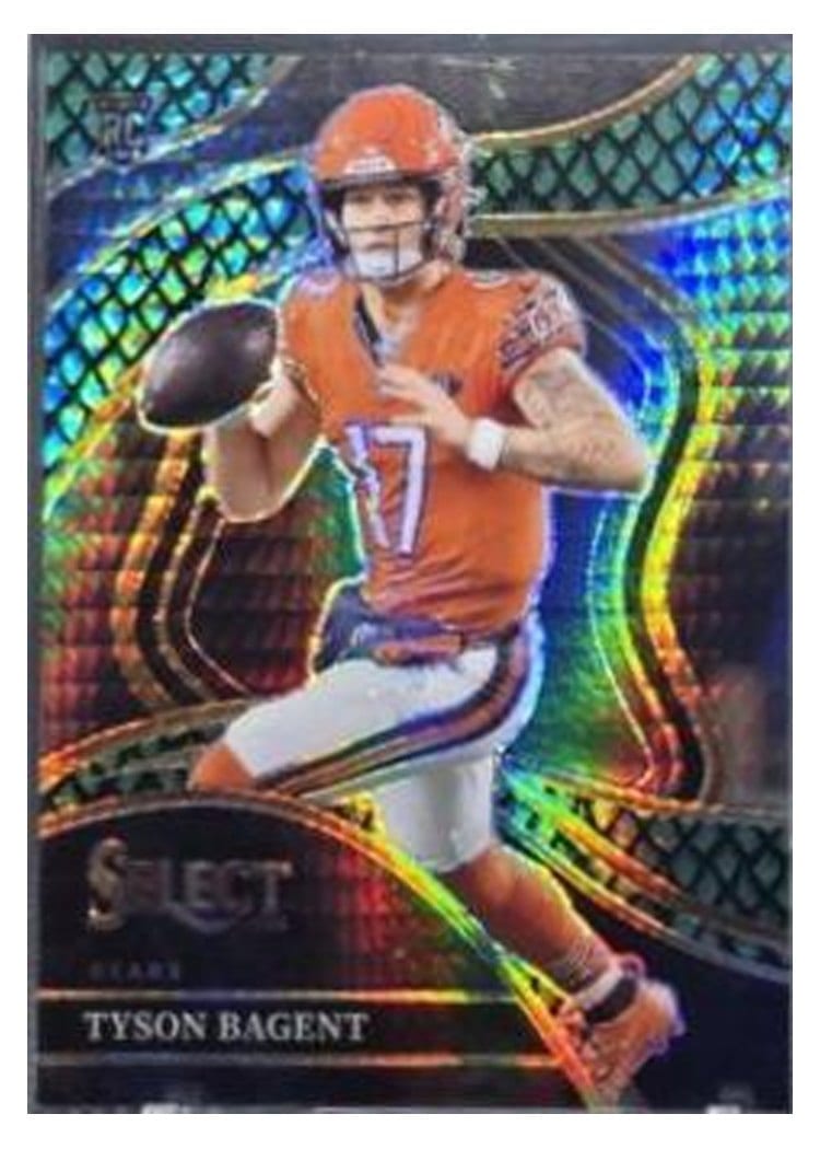 2023 Panini Select Base Set Tyson Bagent #123 card