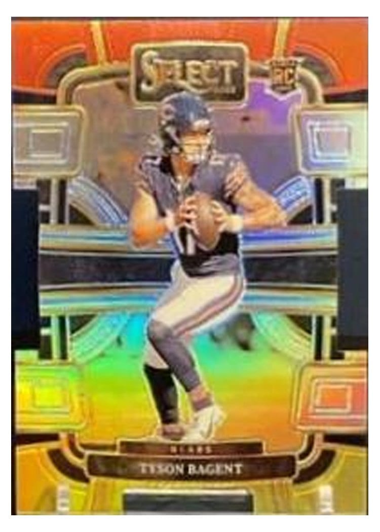 2023 Panini Select Base Set Tyson Bagent #18 card